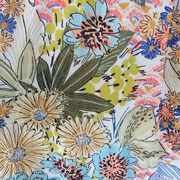 Orientique Australian Floral Dress Womens Size XS Multicolor - Picture 5 of 14